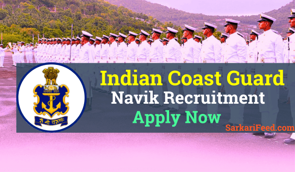 Indian Coast Guard Navik Recruitment
